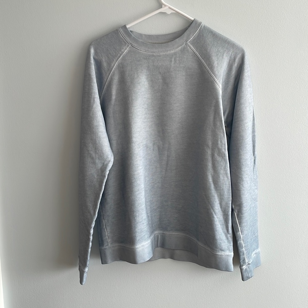 FOLK sweater washed blue. Size 2